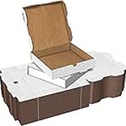 3 PLY CORRUGATED WHITE PIZZA BOX 7X7X1.5 INCH PACK OF 100-image-61