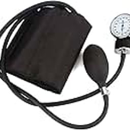 Infi Aneroid Dial Type Sphygmomanometer Blood Pressure Monitor | BP Apparatus Manual | Manual BP Operator | For Precise Measurements | Readable and Clear Dial | 1 Year Warranty | Latex Free Cuff | Imported Bulb For Medical Professionals-26