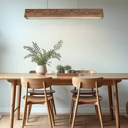 symplify Sirius 36 Brown Solid Wood Cluster Hanging Light-picture-32