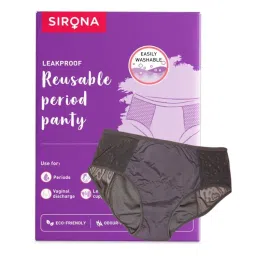 Sirona Reusable Period Panties (XL), Leak Proof Protection For Periods, Urinary & Vaginal Discharge-picture-23