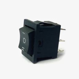 DPDT Center Off Rocker Switch -  6A 250V-14