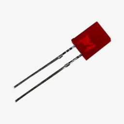 5mm Rectangular Flat Top LED Red-image-6