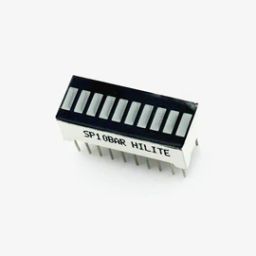 10 Segment LED Bar Graph - Red-24