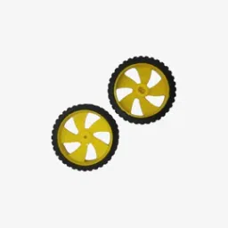 Robot BO Wheel 45 x 11 mm for DC Geared Motor (Pack of 2)-49