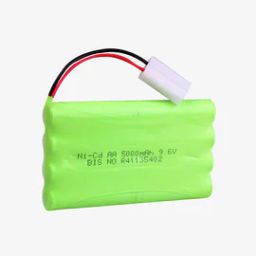 5000mAh 9.6v Ni-Cd AA Cell Battery Pack with 2-pin C20 Connector for Cordless Phone, Toys, Car, DIY Project Battery-image-67