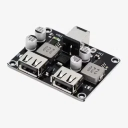2-Channel USB QC3.0 QC2.0 DC-DC Buck Converter Charging Step-Down Module6-32V 9V 12V 24V to Fast Quick Charger Circuit Board-8