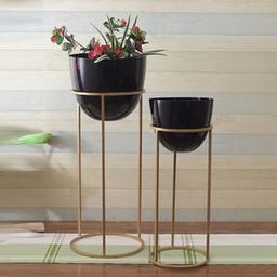 aapno rajasthan Copper Metal Planter-picture-43