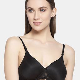 AROUSY Floral Lace Organic Cotton Medium Support Full Coverage Minimizer Bra-54