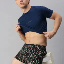 Lux Cozi Pack Of 3 Men Assorted Trunks CZ_BGT_SL_PRT_IE_AST1_3PC image 5