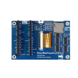Waveshare 3.5 inch TFT LCD Touch Display For Raspberry Pi Pico/W/H 480×320 Touchscreen 65K Colors IPS Display SPI Interface - RS3249Waveshare 3.5 inch TFT LCD Touch Display For Raspberry Pi Pico/W/H 480×320 Touchscreen 65K Colors IPS Display SPI Interface - RS3249 image 2