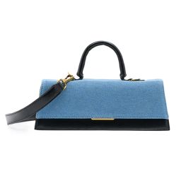 MIRAGGIO Layla Blue Top Handbag with Detachable Strap-picture-25