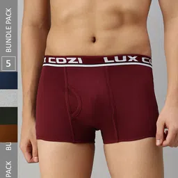Lux Cozi Men Pack Of 5 Assorted Trunks COZI_BIGSHOT_SLP_ASST_4PC-picture-9