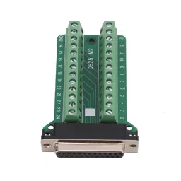 DB25-M2 DB25 to Terminal Block With Nut (Female DB25) DB25 To Terminal Block Connector DB25 Male to Terminal Block Adapter For DIY Electronics - RS3928DB25-M2 DB25 to Terminal Block With Nut (Female DB25) DB25 To Terminal Block Connector DB25 Male to Terminal Block Adapter For DIY Electronics - RS3928 image 3