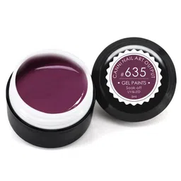 CANNI Pure Colors Solid LED UV Gel Varnish Nail Polish - Shade 635-image-95