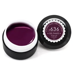 CANNI Pure Colors Solid LED UV Gel Varnish Nail Polish - Shade 636-image-90