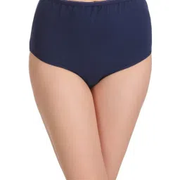 Clovia Cotton Spandex High waist Outer elastic Hipster Panty-picture-20