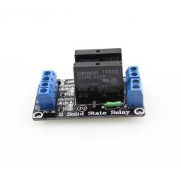 2 Channel 5V DC Solid State Relay 250V 2A High-Level Trigger SSR Module With Built-in Resistive Fuse For Overcurrent Protection - RS42022 Channel 5V DC Solid State Relay 250V 2A High-Level Trigger SSR Module With Built-in Resistive Fuse For Overcurrent Protection - RS4202 image 1