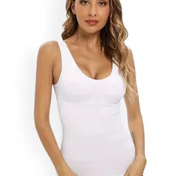 Poftik Sleeveless Camisoles-1PC_S_F008_WHITE_CAMISOLE__A-image-31