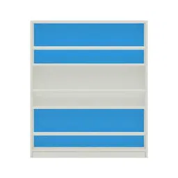 adona Mystica Solid Wood Kids Bookshelf in Azure Blue Colour-picture-45