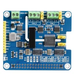 Waveshare 2-Channel CAN FD HAT Raspberry Pi Expansion Board image 3