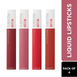Maybelline New York Superstay Matte Ink Liquid Lipstick - Pack of 4-picture-11
