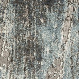 OBSESSIONS Grey Abstract Floor Runner image 2