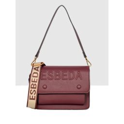 ESBEDA Maroon Color Embossed Designer Sling Bag For Women-picture-2