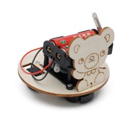Obstacle Avoidance Car DIY Kit Kizabot Automated Escaping Vehicle Scientific lnvention School Students Creative Physics Science Experiment 3D Assembly STEM Wooden Toy - RS6325Obstacle Avoidance Car DIY Kit Kizabot Automated Escaping Vehicle Scientific lnvention School Students Creative Physics Science Experiment 3D Assembly STEM Wooden Toy - RS6325 image 2