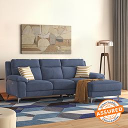 urban ladder Emila Fabric Three Seater Motorized Recliner in Blue-picture-36