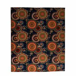 saraswati global Morden Blue Abrash Modern Machine Made Nylon 4 X 6 Feet Carpet-picture-43