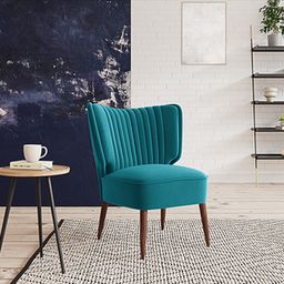 home lifestylez Duke Accent Chair in Teal Blue Colour-picture-36