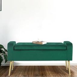 home lifestylez GIgel 2 Seater Ottoman with Storage Color in Navy Blue-picture-32