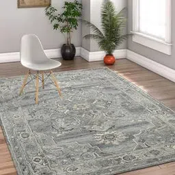 saraswati global Grey Wool 8 X 10 Feet Carpet-picture-42