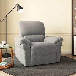urban ladder Bernice One Seater Recliner in Dolphin Grey-picture-8