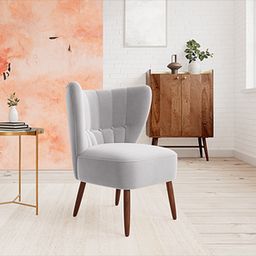 home lifestylez Fitz Accent Chair in Grey Colour-picture-10
