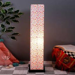 devansh Washington Multicolour Cotton Shade Floor Lamp-picture-36