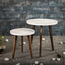 a tiny mistake Bhav Solid Wood Side Table in Pu Paper Multicolor Finish-picture-37
