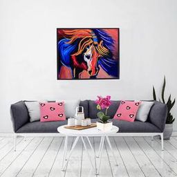 tayhaa Multicolor Multicoloured Fabric Wall Accent-picture-30
