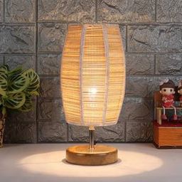 devansh Cecilia Wood Table lamp with Bamboo Shade-picture-36