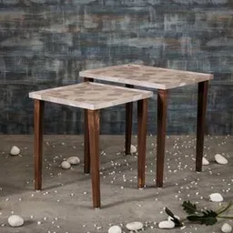 a tiny mistake Allure Solid Wood Side Table in Multicolor Finish-picture-44