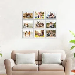 elegant arts and frames White Synthetic Wood Photoframe-picture-0