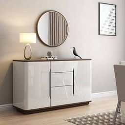 urban ladder Baltoro Engineered Wood Sideboard in White Finish-picture-28