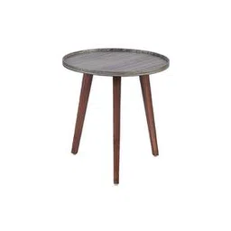 a tiny mistake Solid Wood Side Table in Black & Gold Finish-picture-48