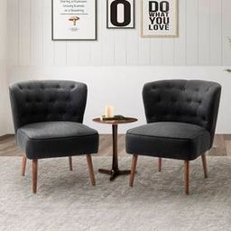 home lifestylez Azal Accent Chair in Black Colour-picture-46