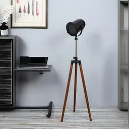 pristine interiors asher Without Star Floor Lamp Black-picture-11