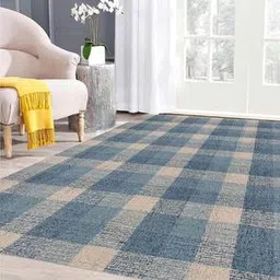 saraswati global Blue Abstract Hand Tufted Wool Carpet-picture-47