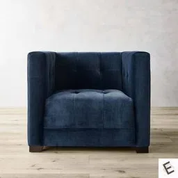 Rudo Lounge Chair in Stain Blue Colour-image-42