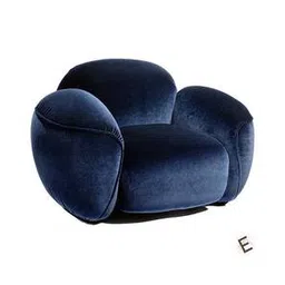 Maaria Lounge Chair in Stain Blue Colour-image-41