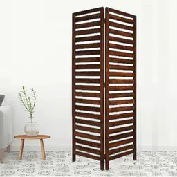 new shilpi handicrafts Fiorella Solid Wood Room Divider in Brown Colour-picture-6