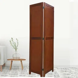 new shilpi handicrafts Avana Solid Wood Room Divider in Brown Colour-picture-34